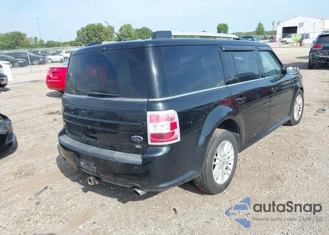 2014 Ford Flex Sel из США, поврежденный, VIN 2FMHK6C83EBD14745
